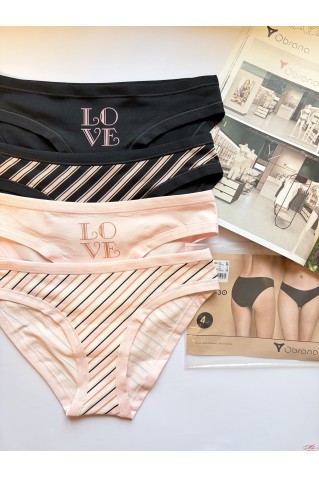 Женские хлопковые трусики слипы Obrana (Anabel Arto) 200-30 